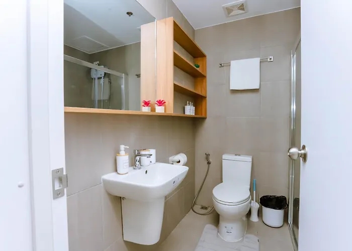 Apartment Staycation Minimalist With Rooftop Pool And Netflix Cebu