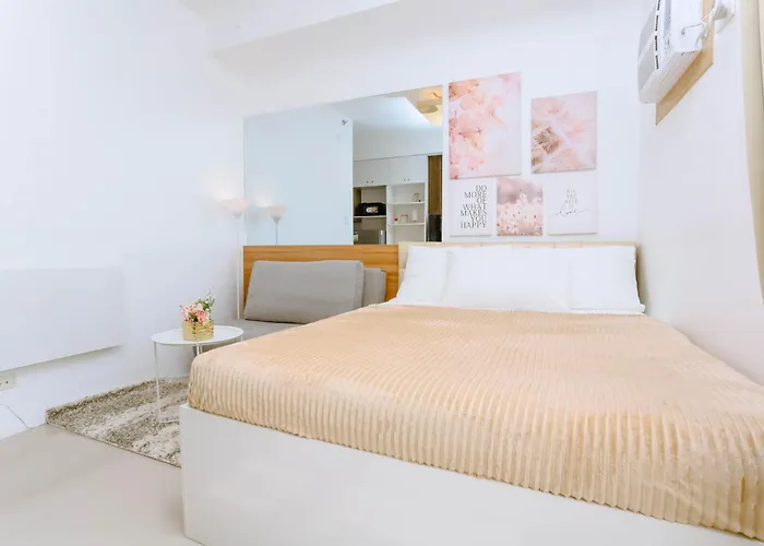Apartment Staycation Minimalist With Rooftop Pool And Netflix Cebu