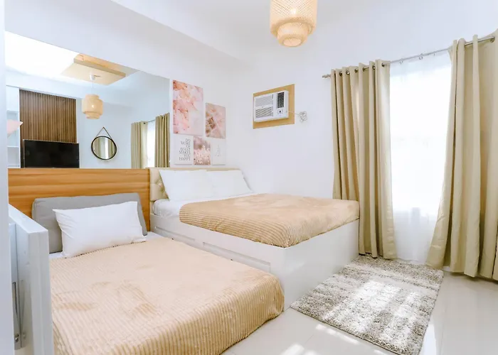 Apartment Staycation Minimalist With Rooftop Pool And Netflix Cebu