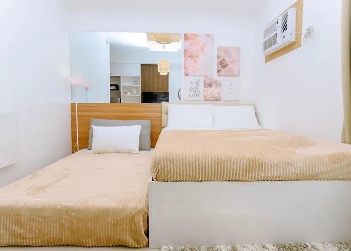 Apartment Staycation Minimalist With Rooftop Pool And Netflix Cebu