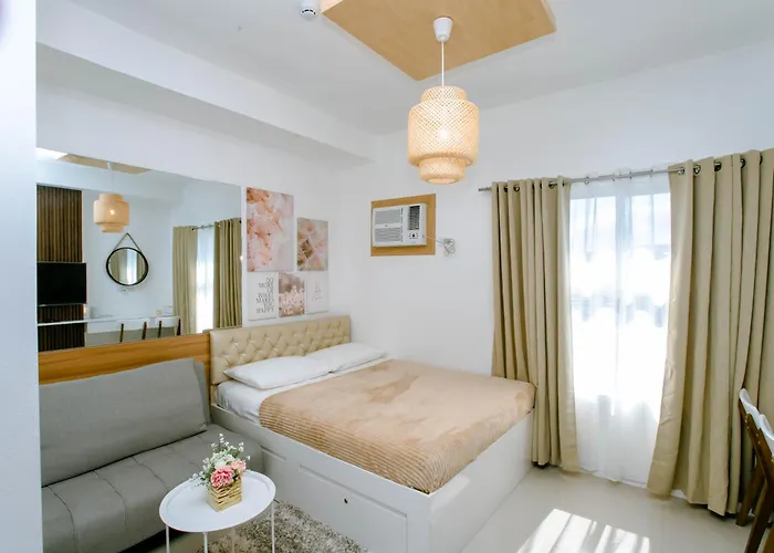 Apartment Staycation Minimalist With Rooftop Pool And Netflix Cebu